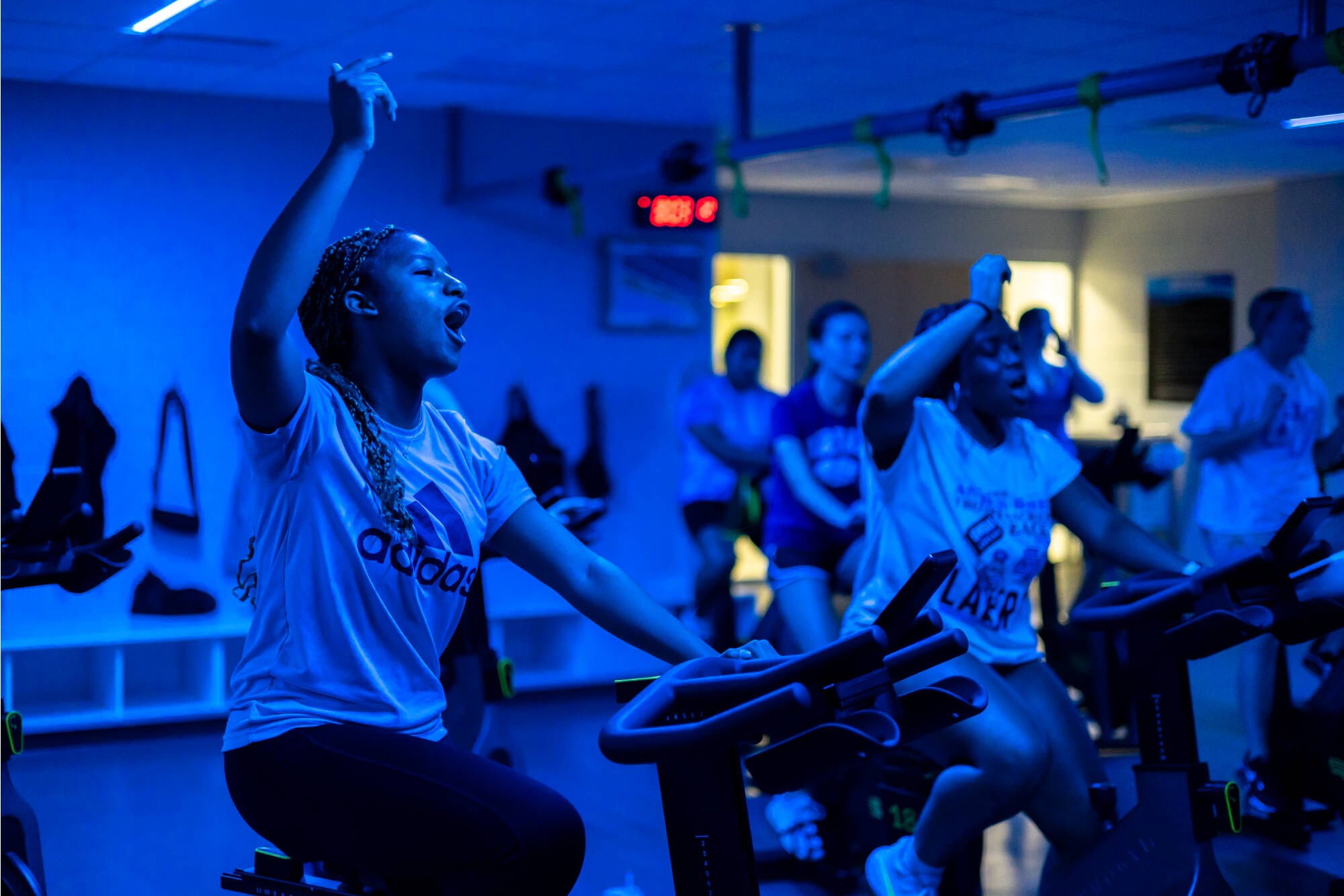 cycle class participants